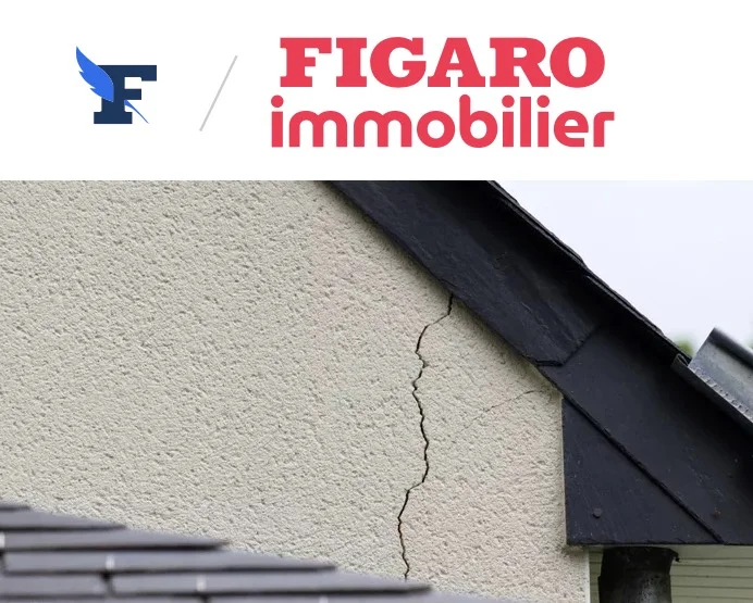 Article Le Figaro — Maison fissurée à cause de la sécheresse, TerraStab cité comme expert RGA